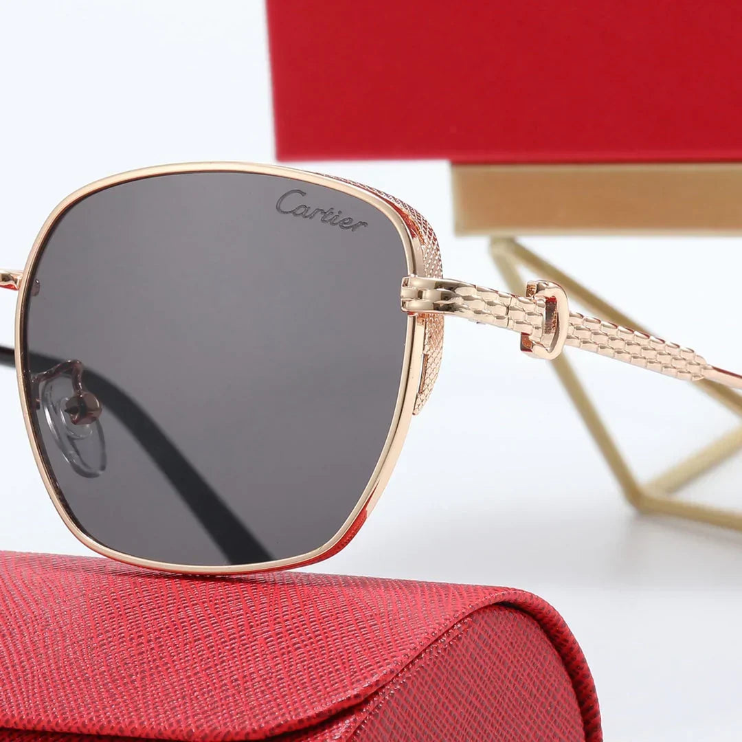 2025 5-color fashion CA letter sunglasses polarizer