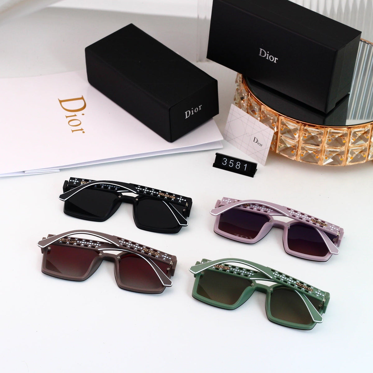 2026 Full frame square sunglasses