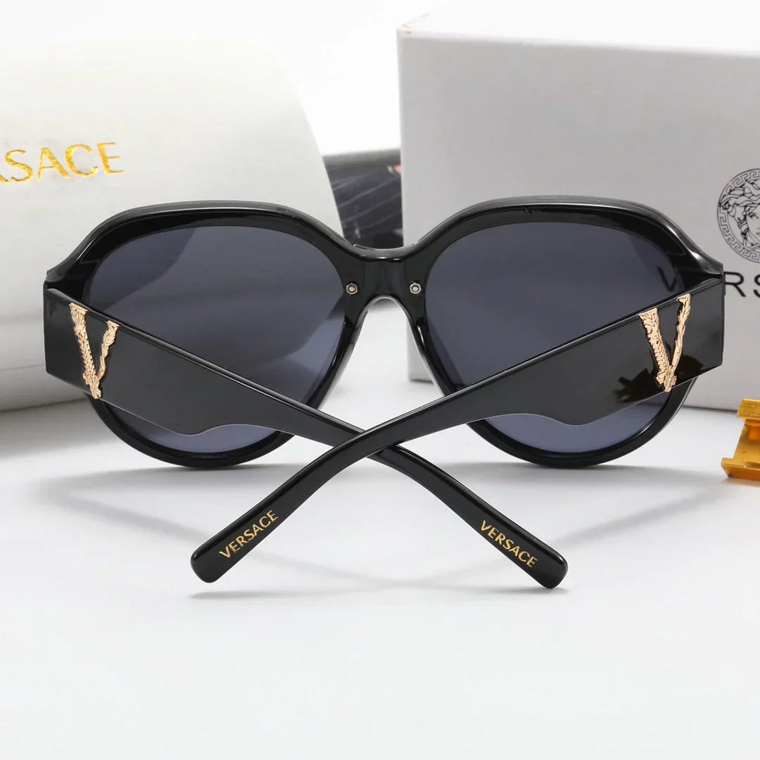 2026 6-color fashion VE letter temple sunglasses polarized glasses