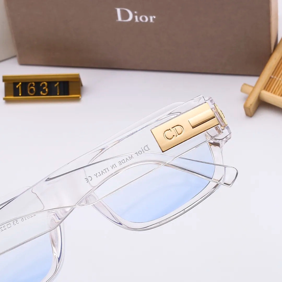 2026 Square Watermark Fashion Sunglasses