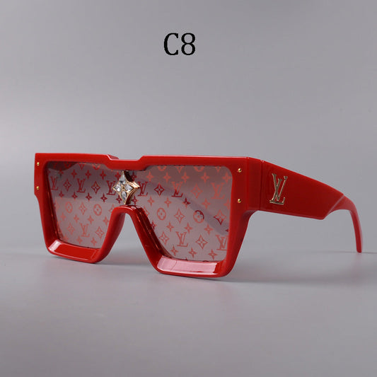 2026 new square frame unisex sunglasses 1486
