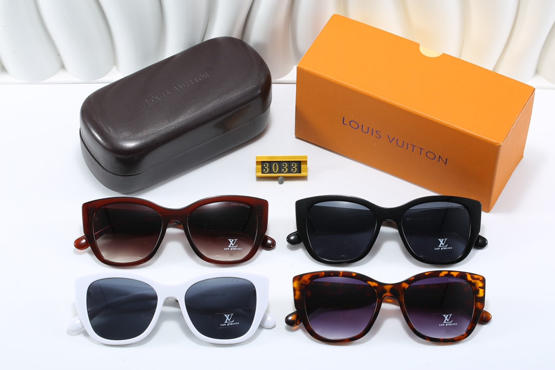 2026 4 Color Trendy Sunglasses 3033