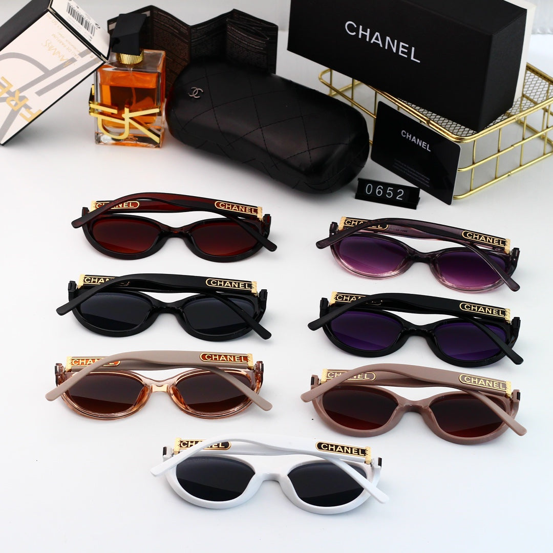 2026 7 colors popular high-definition lens full frame design sunglasses 0652