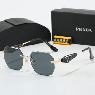 2026 Hot sale metal frameless prism sunglasses 6A002