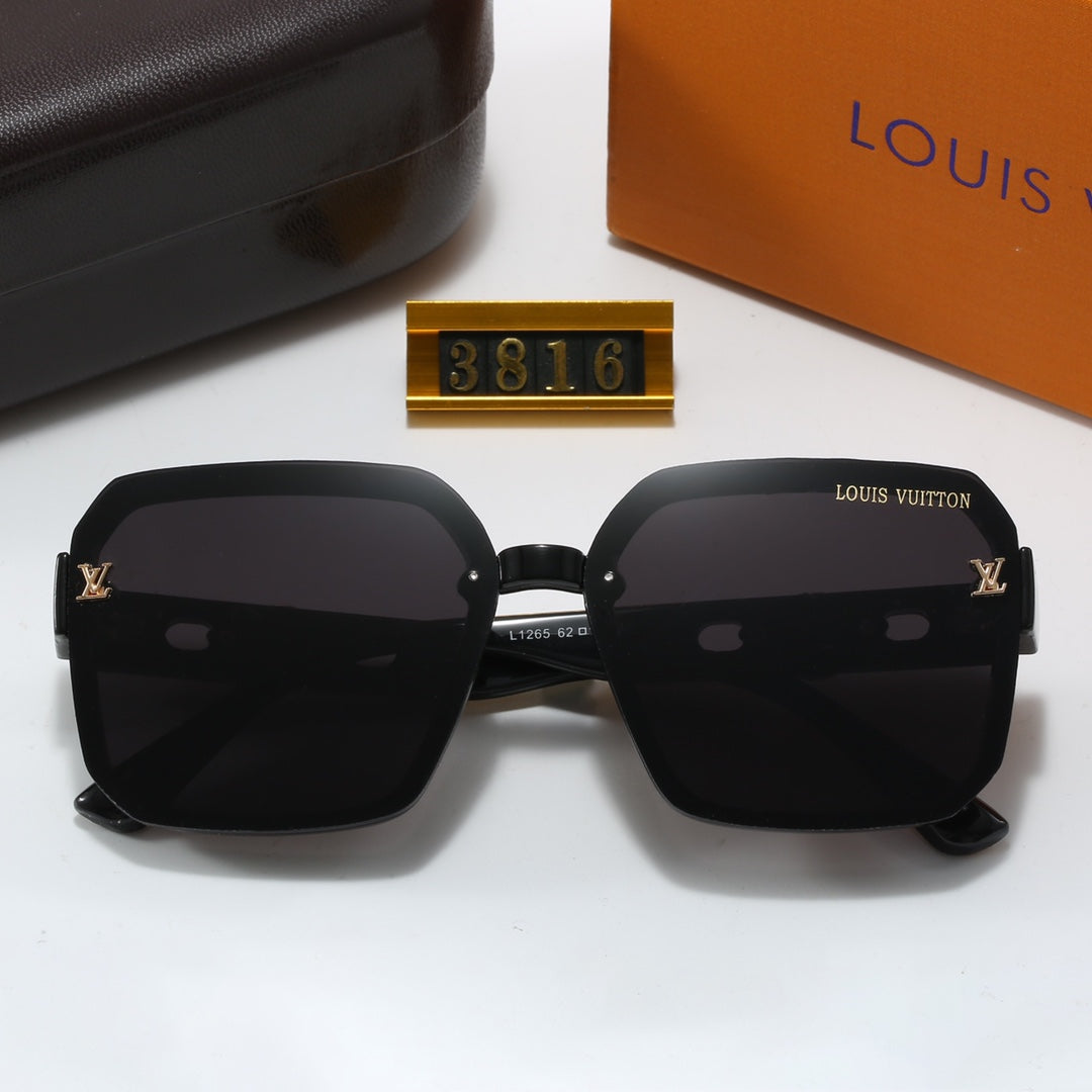 2026 Retro Embossed Temples Sunglasses