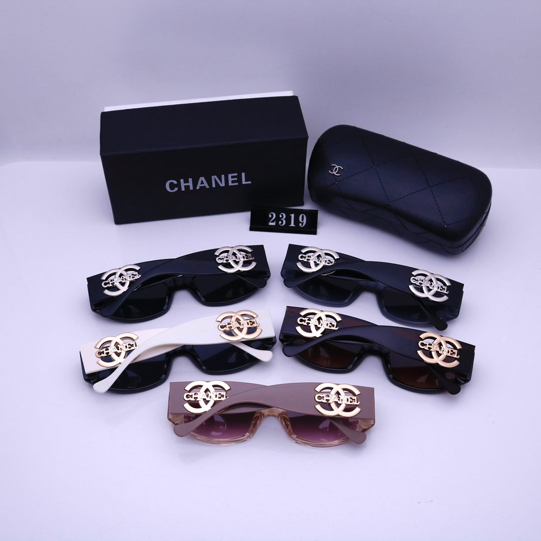 2026 Vintage Metal Letter Engraving Sunglasses
