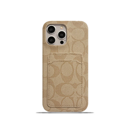 Classic iPhone Case With Card Holder White -JQB240330
