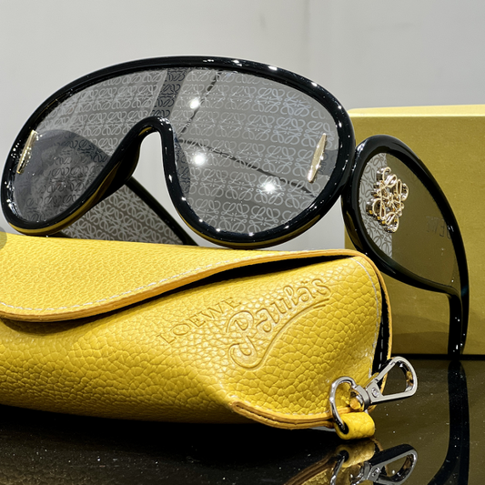 2024 Large Frame One Piece Printed Sunglasses