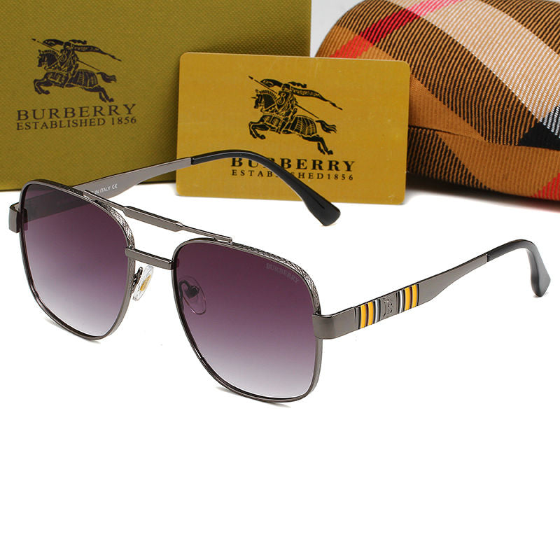 2026 Unisex Fashion Retro Double Bridge Sunglasses