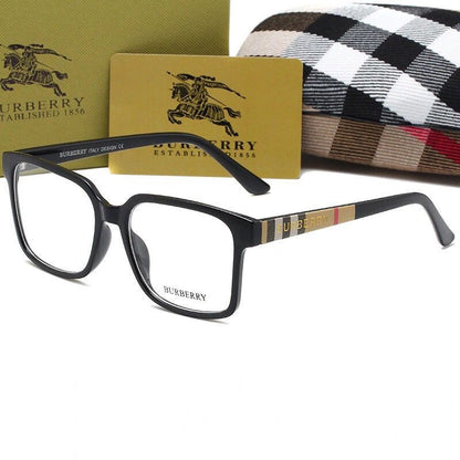 2026 Unisex Retro Square Plaid Glasses