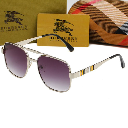 2026 Unisex Fashion Retro Double Bridge Sunglasses