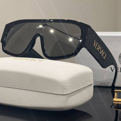2026 Unisex One-piece Large Frame Fashion Sunglasses