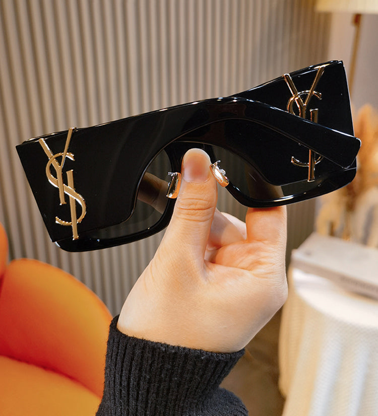 2026 Fashion Letter Polarized Sunglasses