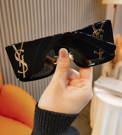 2026 Fashion Letter Polarized Sunglasses