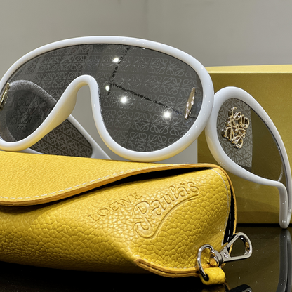 2024 Large Frame One Piece Printed Sunglasses