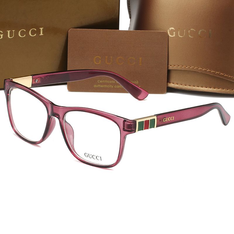 2026 Fashion Striped Color Block Frame Glasses