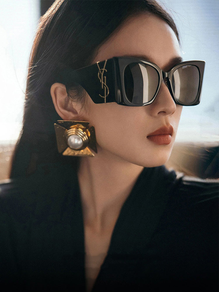 2026 Fashion Letter Polarized Sunglasses
