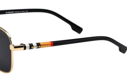2026 Fashion Plaid Double Bridge Sunglasses