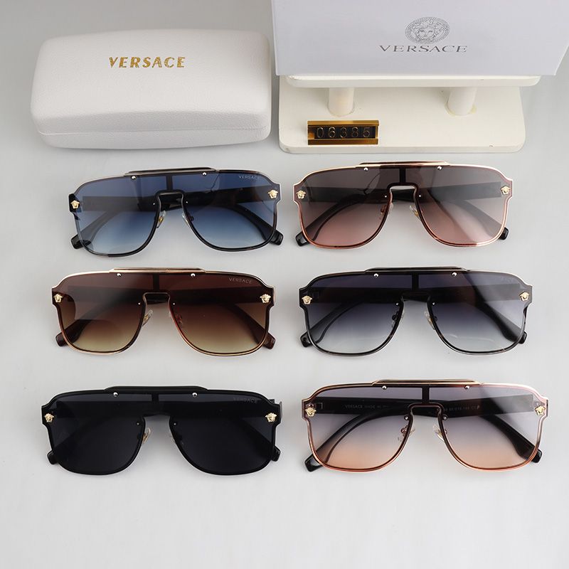 2026 Unisex Emblem One-piece Sunglasses