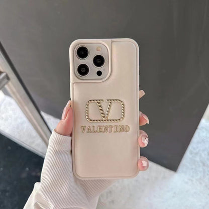 Luxurious leather embossed case