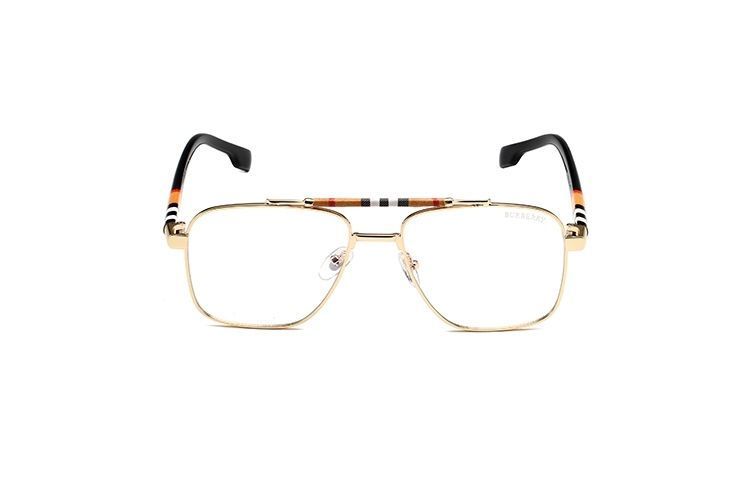 2026 Fashion Plaid Double Bridge Sunglasses