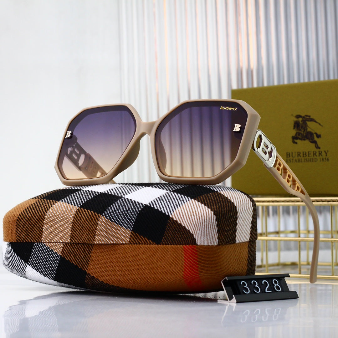 2025 6 colors new prismatic high-definition lens full frame design sunglasses 3328