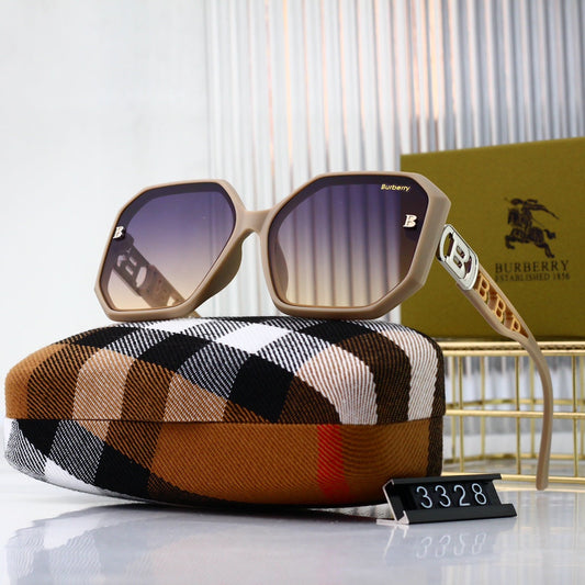 2025 6 colors new prismatic high-definition lens full frame design sunglasses 3328