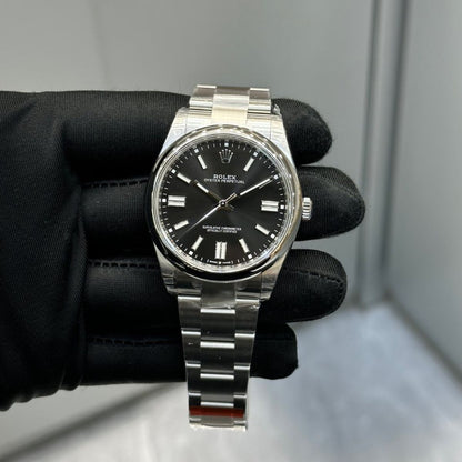 [Super Clone] Regency Timeless Perpetual 41 mm Timeless Trapeze Bezel Black Dial 134300 1316