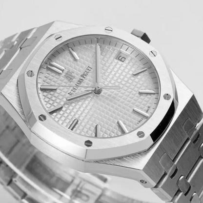 [Super Clone] Prestige Atelier Octagon Sport 41mm White Dial Stainless Steel 6278