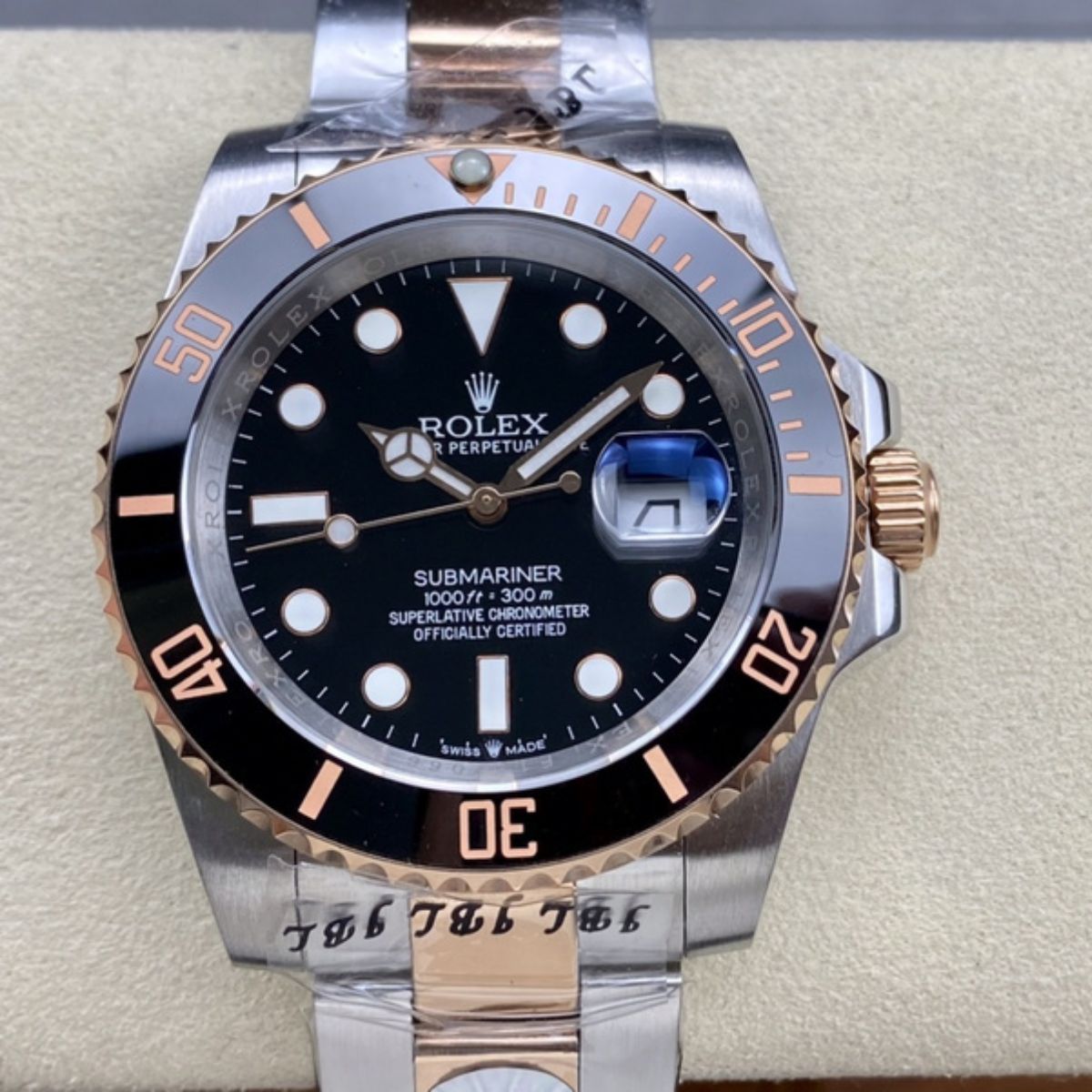 [Super Clone] Regency Diver Date 41 mm Timeless Black ceramic Bezel Bright black Dial 2929