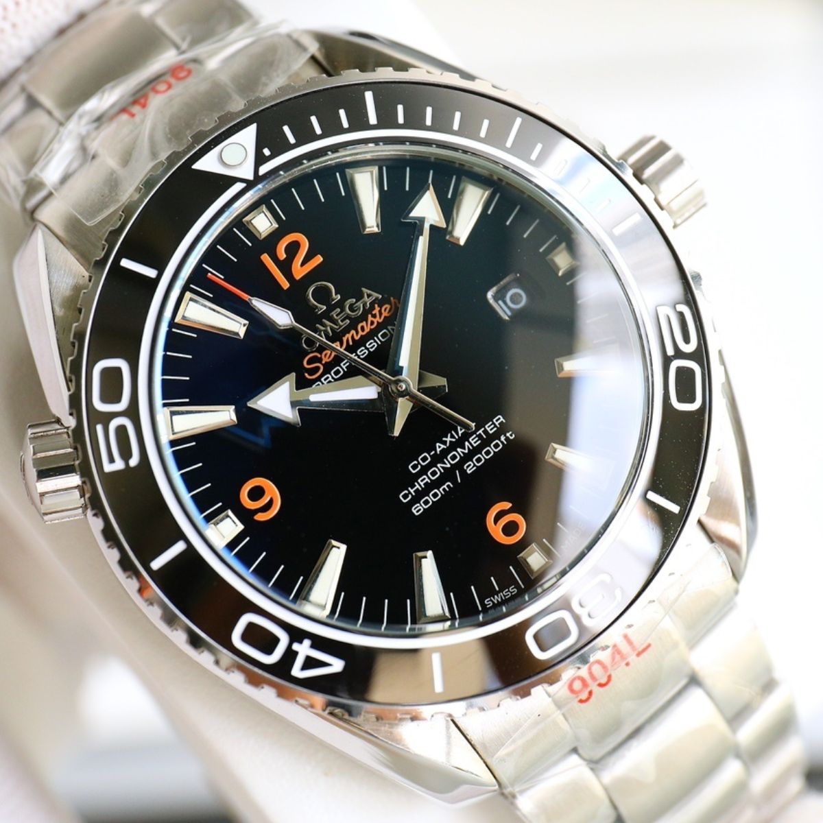 Celestial Ocean Diver 600M 42mm Steel On Steel Black Dial 5530