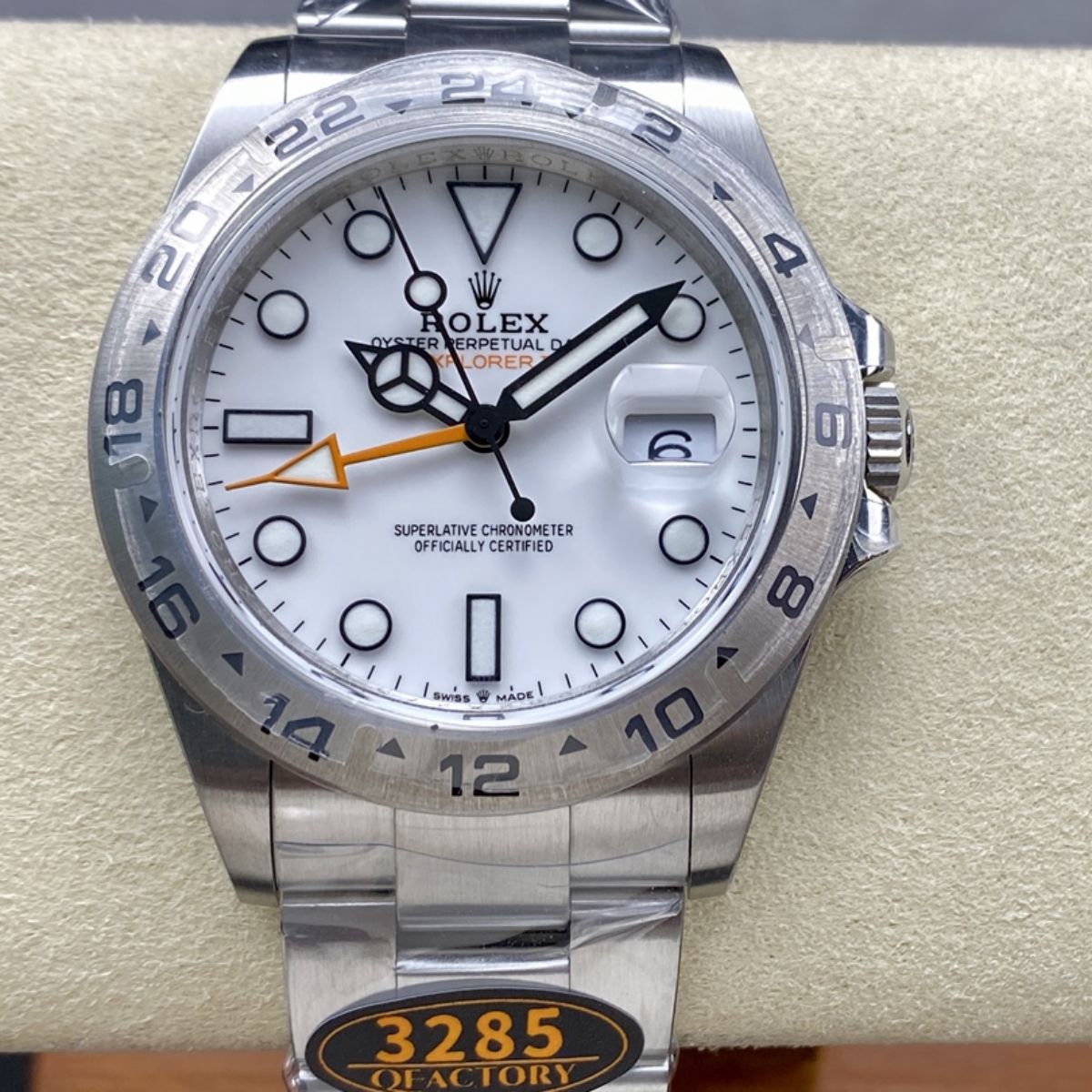 Regency Adventurer II 42 mm Timeless Silver Bezel White Dial 226570 6780