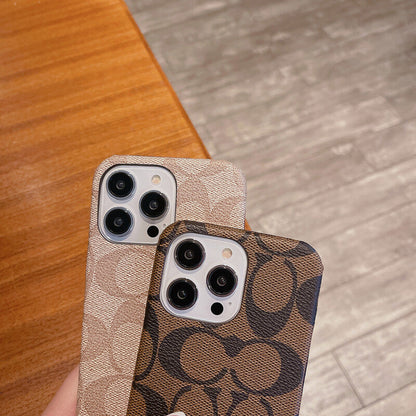 Classic iPhone Case Brown -JDK241426