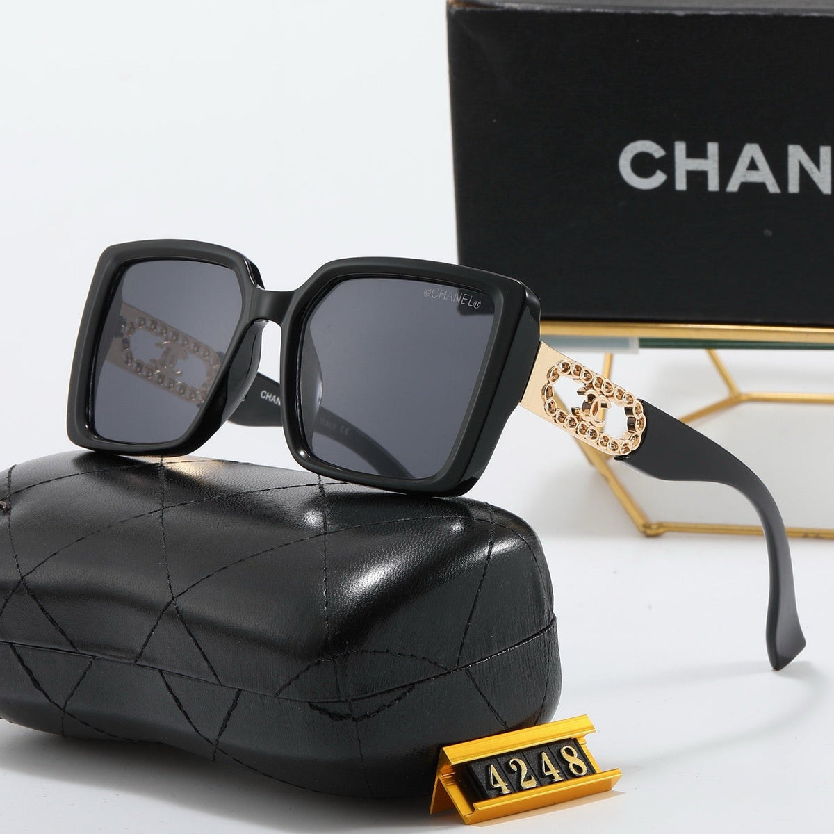 2026 5 colors new full lens iconic logo sunglasses