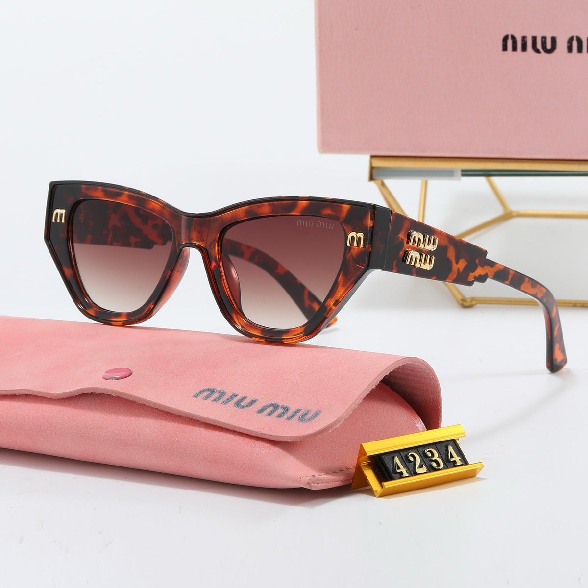 2025 5 colors of fashionable and popular small frame sunglasses 4234