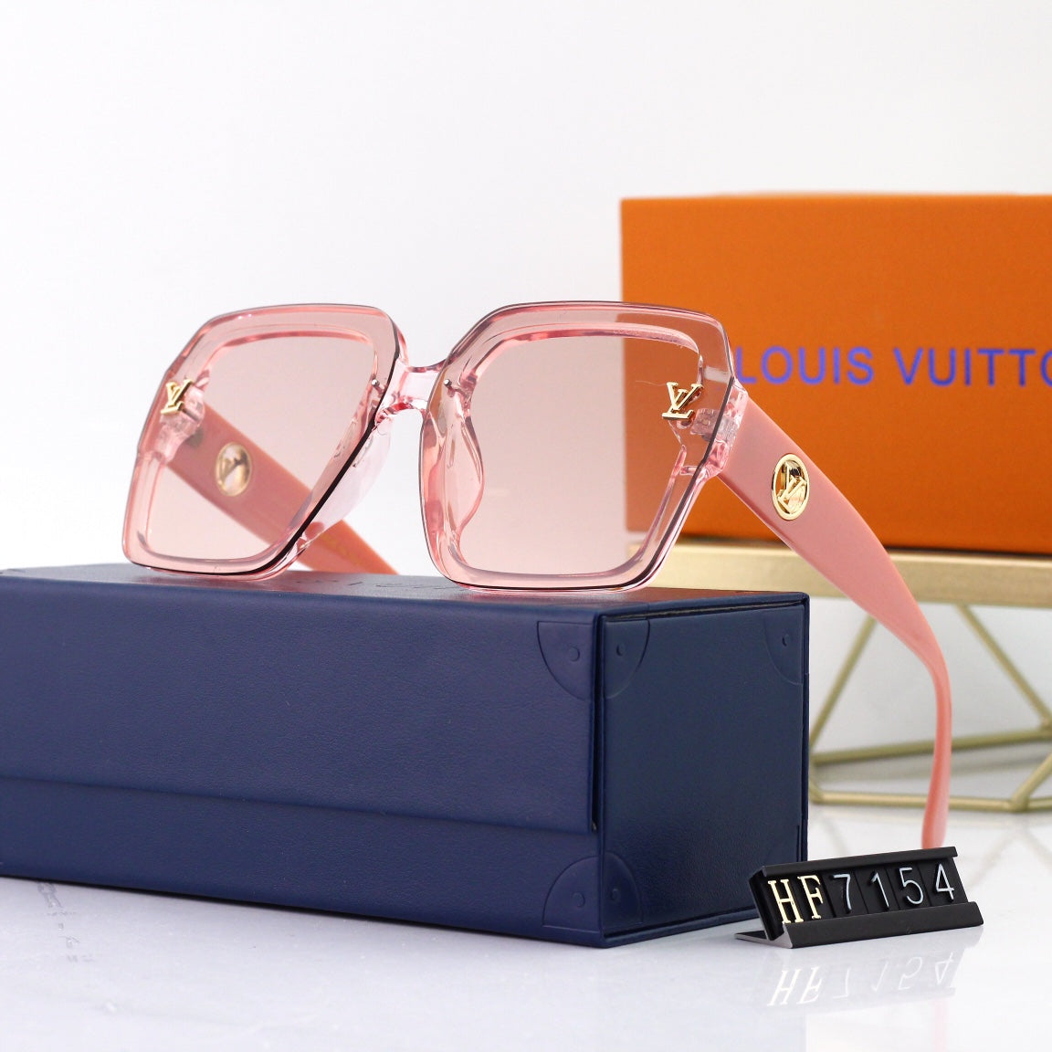 2026 6-color ultra-light frame sunglasses 7154