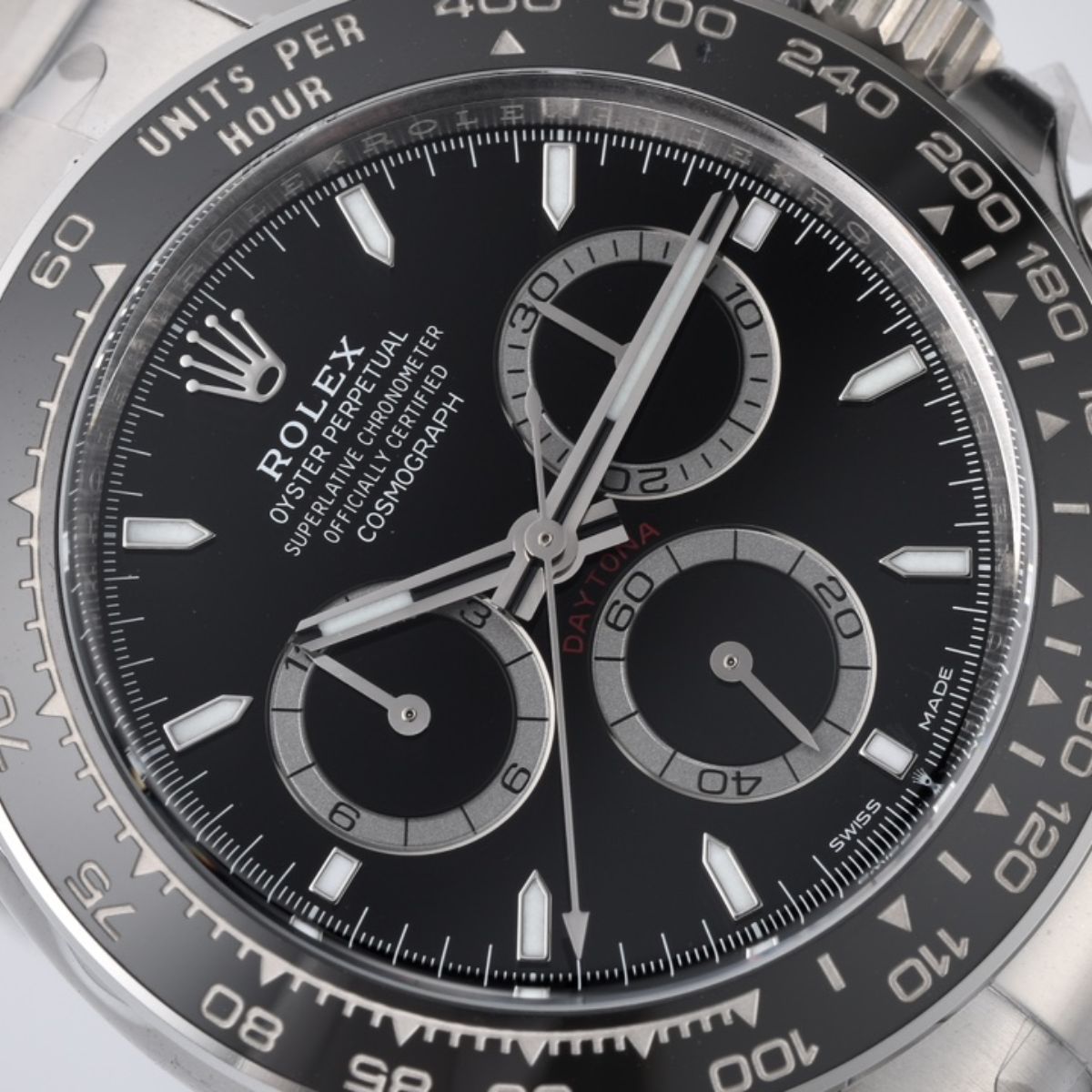Regency Racing Chronograph 40 mm Timelesssteel Ceramic Bezel Panda Dial 126500LN 3386