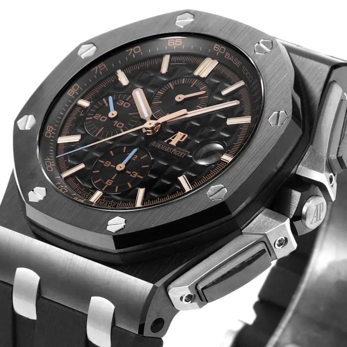Prestige Atelier Coastal Sport Chronograph 44mm Black Dial Black Ceramic 7011