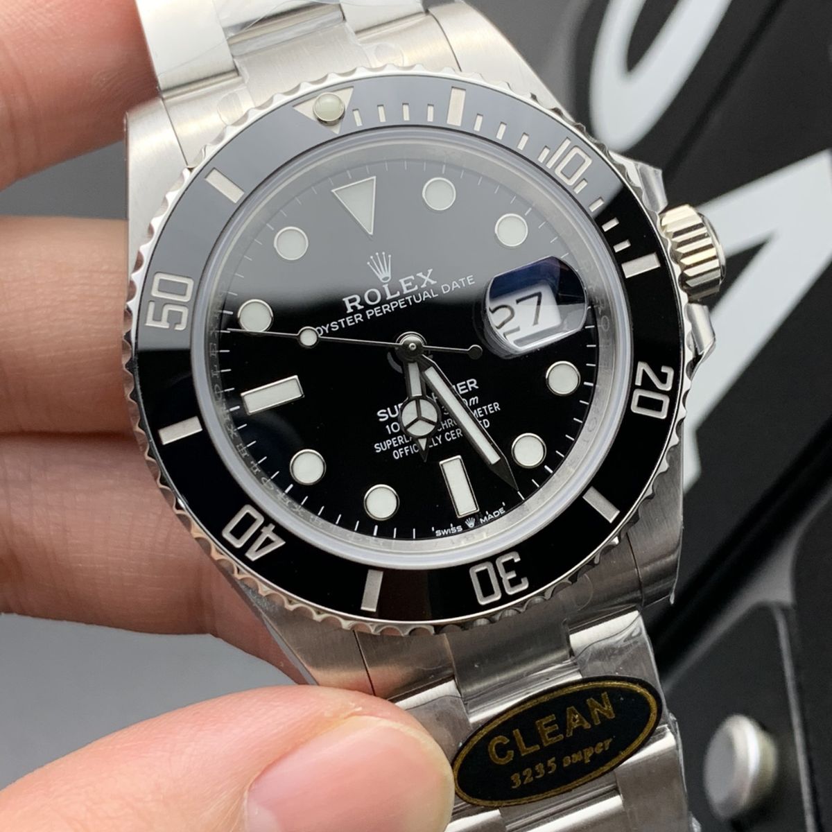 Regency Diver Date 41 mm Timeless Black ceramic Bezel Bright black Dial 126610LN 5449