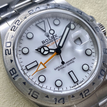 [Super Clone] Regency Adventurer II 42 mm Timeless Silver Bezel White Dial 226570 7512