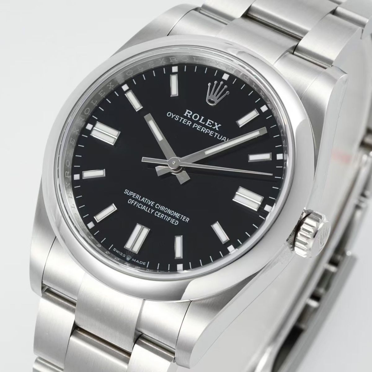 [Super Clone] Regency Timeless Perpetual 41 mm Timeless Trapeze Bezel Black Dial 134300 3730