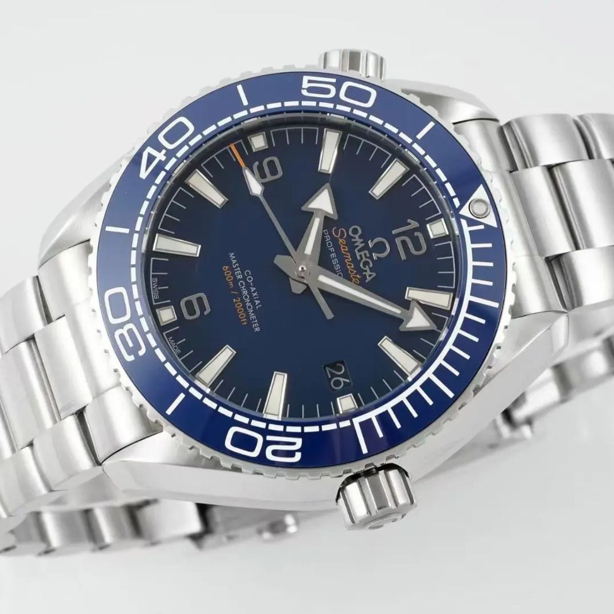 Celestial Ocean Diver 600M 44mm Steel On Steel Blue Dial 8198