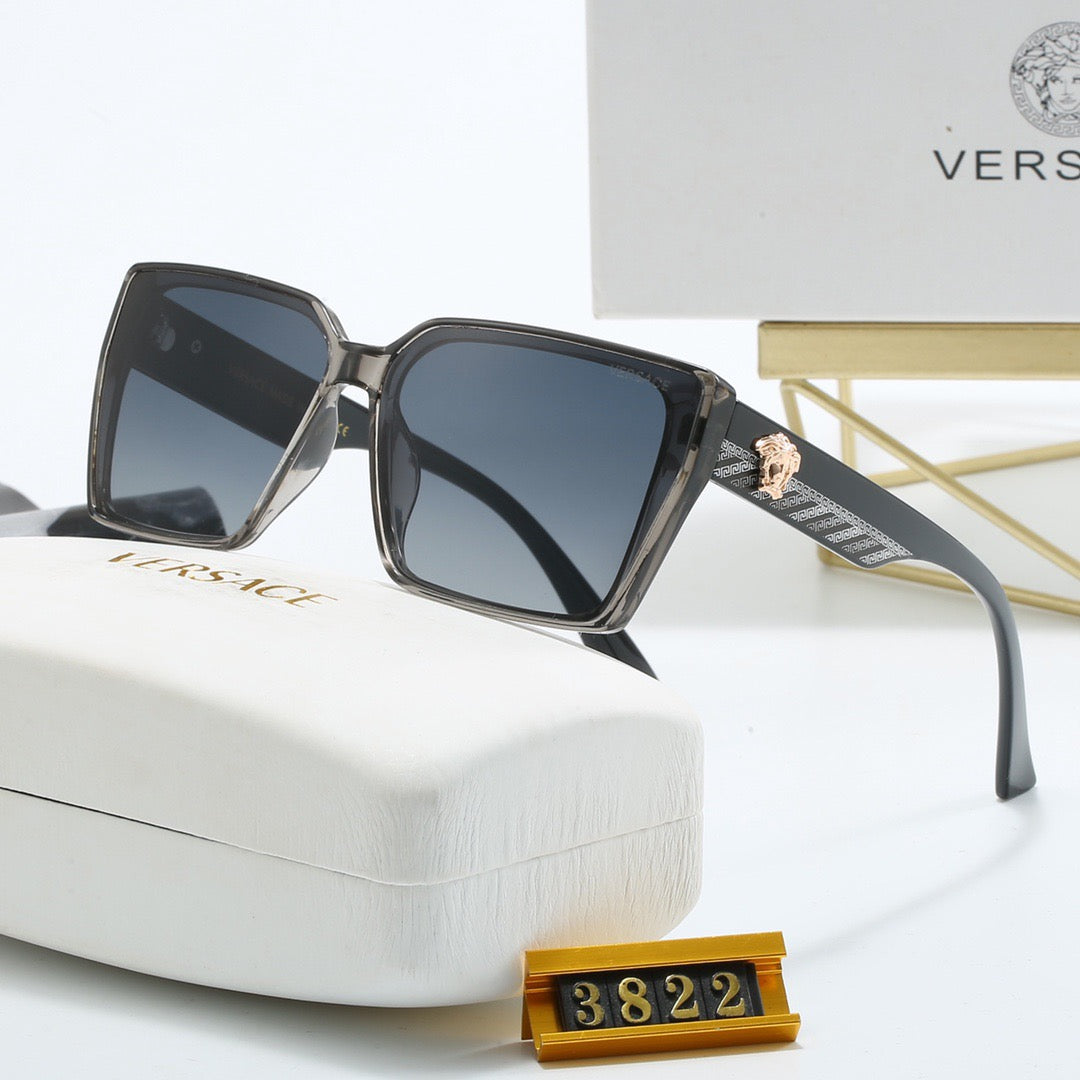 2026 Vintage Square Emblem Sunglasses