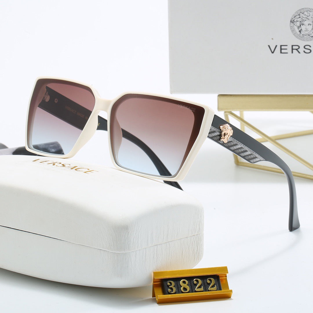 2026 Vintage Square Emblem Sunglasses