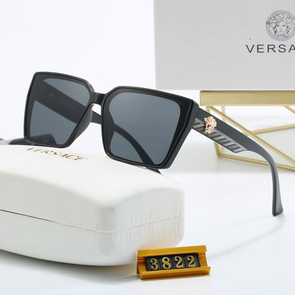 2026 Vintage Square Emblem Sunglasses