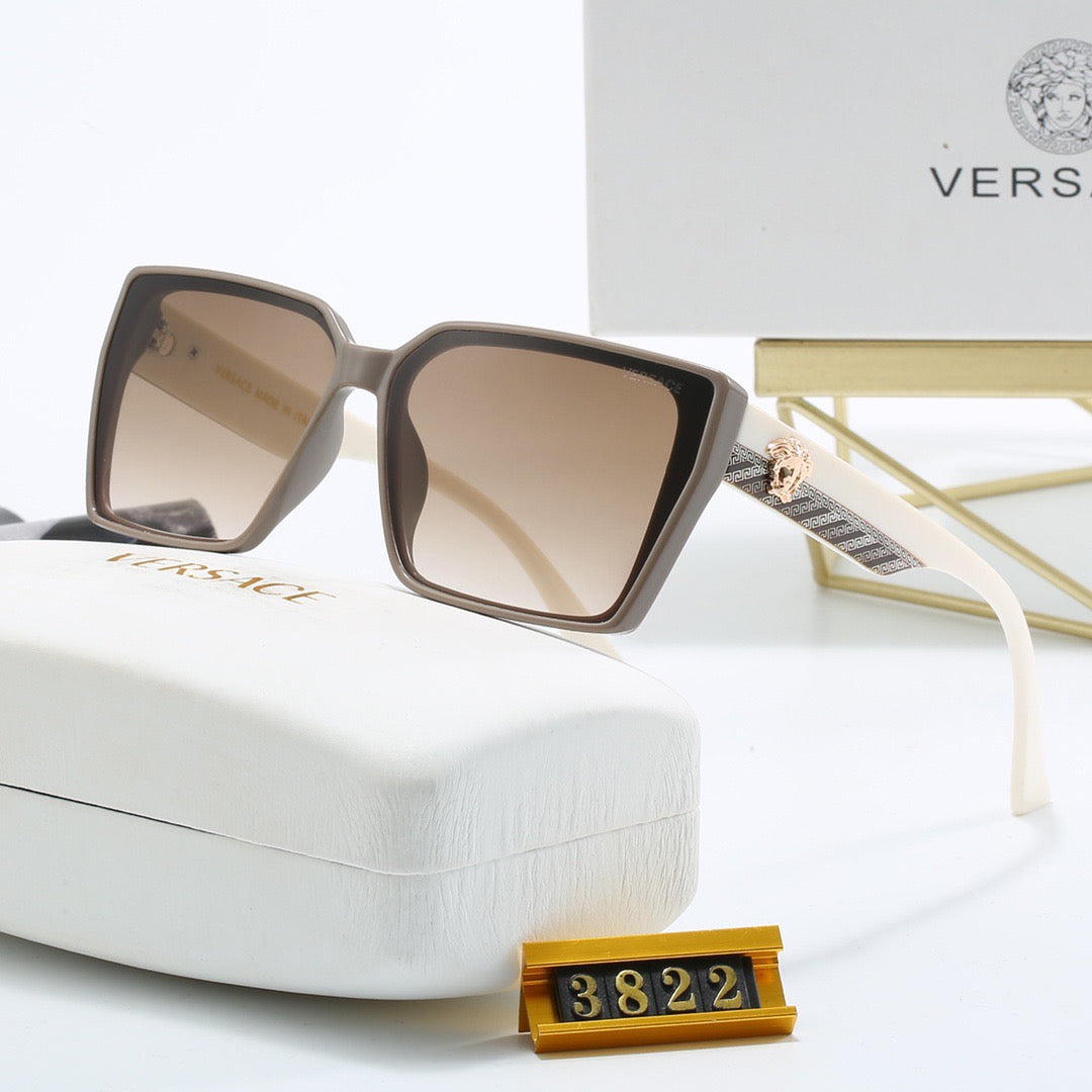 2026 Vintage Square Emblem Sunglasses