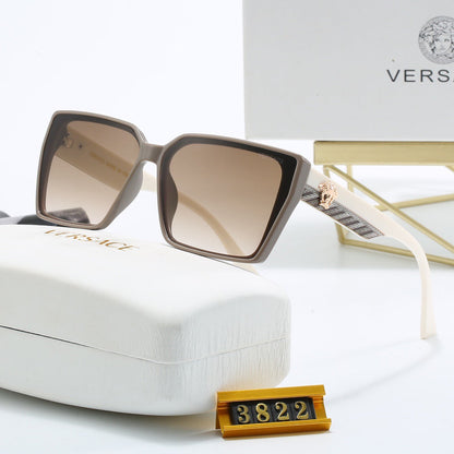 2026 Vintage Square Emblem Sunglasses