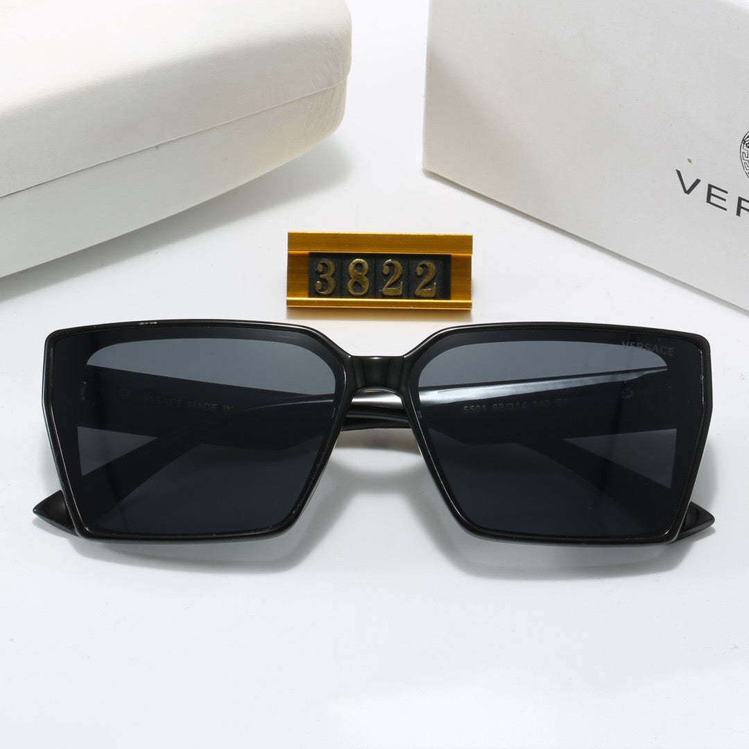 2026 Vintage Square Emblem Sunglasses