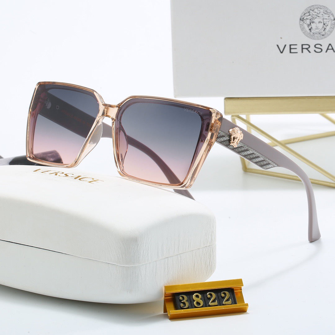 2026 Vintage Square Emblem Sunglasses