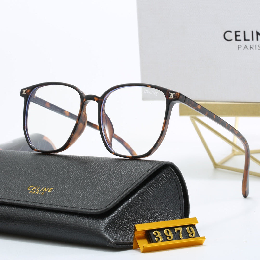 2026 Transparent square frame glasses